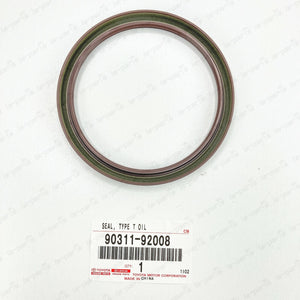 GENUINE TOYOTA HIGHLANDER TACOMA SIENNA RX  IS ENGINE REAR OIL SEAL 90311-92008