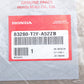 New Genuine OEM Honda 13-17 Accord Gray Driver Sun Visor NH836L 83280-T2F-A52ZB