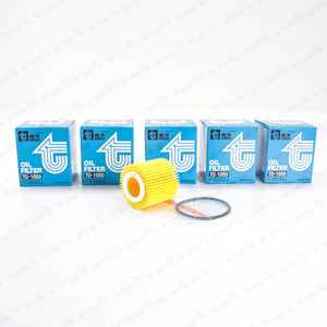 JDM Oil Filter Fits Toyota Corolla Prius Scion iM xB 2ZR 04152-37010 SET OF 5
