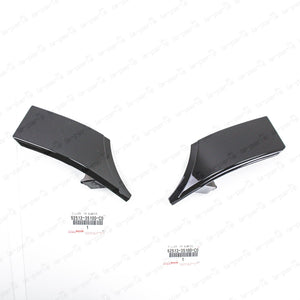 New Genuine OEM Toyota FJ Cruiser 2007-2014 Black Front Bumper Filler PAIR