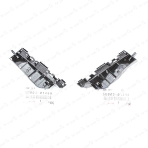 New Genuine Toyota 13-20 FR-S 86 BRZ Right & Left Front Bumper Side Brackets Set