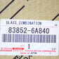 New Genuine OEM Toyota 98-03 Land Cruiser 100 Speedometer Glass 83852-6A840