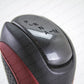 New Genuine OEM Nissan R35 GTR GT-R NISMO Red Black Leather Shift Lever Knob