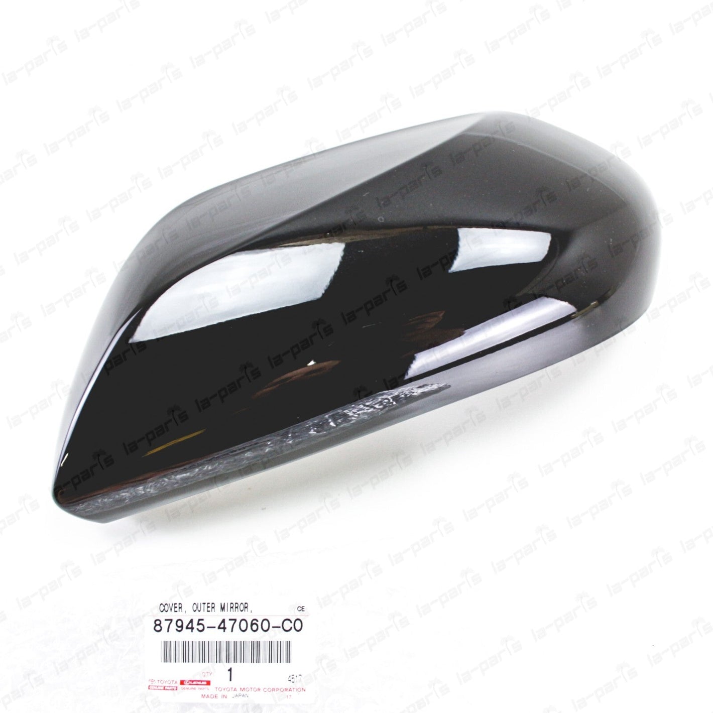 New Genuine Toyota 16-21 Prius Driver Mirror Cover Black 218 87945-47060-C0