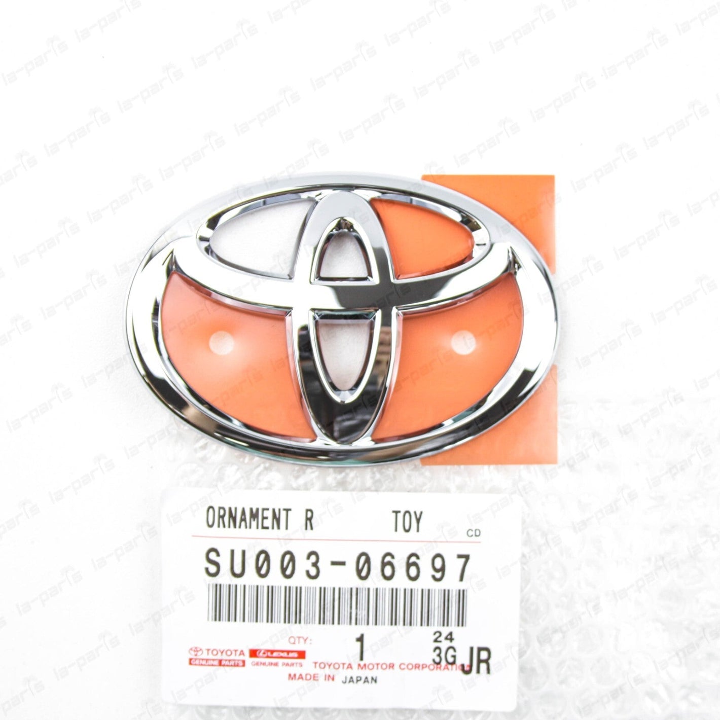New Genuine OEM Toyota Scion 17-20 86 Rear Trunk Lid Chrome Emblem SU00306697