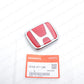 New Genuine OEM Honda 95-01 Integra Type R DC2 Front Red Emblem 75700-ST7-Z00