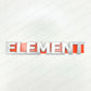 GENUINE HONDA  03-08 ELEMENT DX EX LX 2WD 4WD REAR LIFTGATE HATCH BADGE EMBLEM