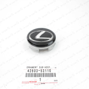 NEW GENUINE LEXUS RX ES IS GS LS LC SPORT BLACK WHEEL CENTER HUB CAP 42603-53110