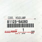 NEW GENUINE LEXUS 98-07 LX470  HEADLIGHT LAMP WIRE HARNESS CORD 811256A080