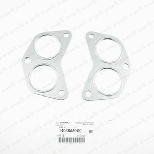 NEW GENUINE SUBARU WRX STI LEGACY FORESTER TURBO EXHAUST MANIFOLD GASKET SET