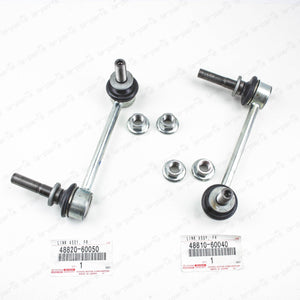 New Genuine OEM Toyota 4Runner FJ Cruiser Lexus GX470 Front Stabilizer Links SET