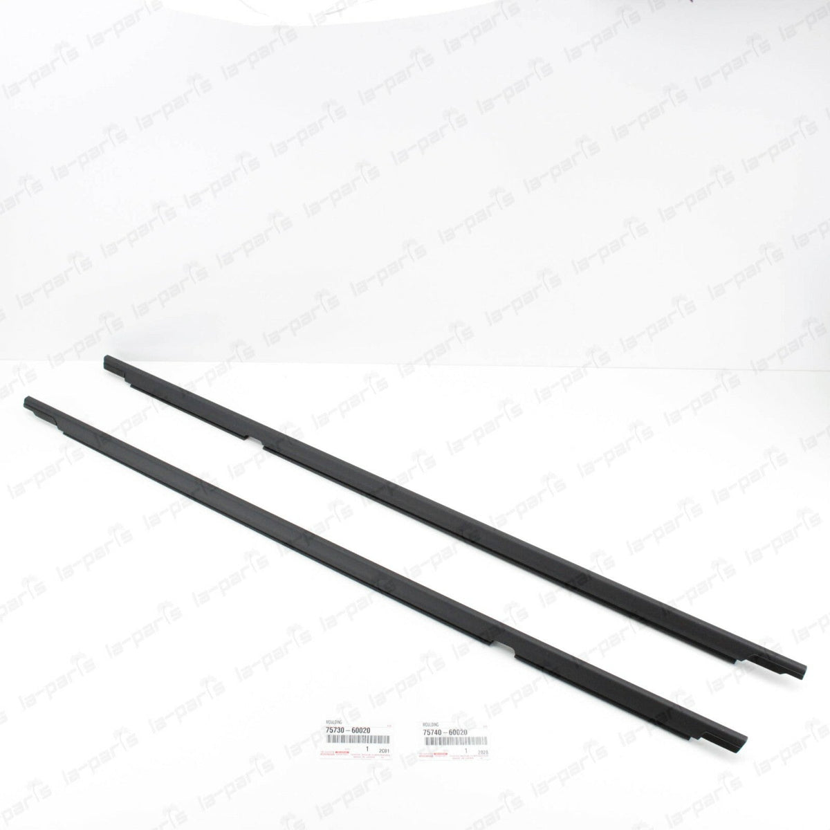 GENUINE TOYOTA LEXUS 91-97 LAND CRUISER FZJ80 LX450 REAR DOOR BELT MOULDING SET