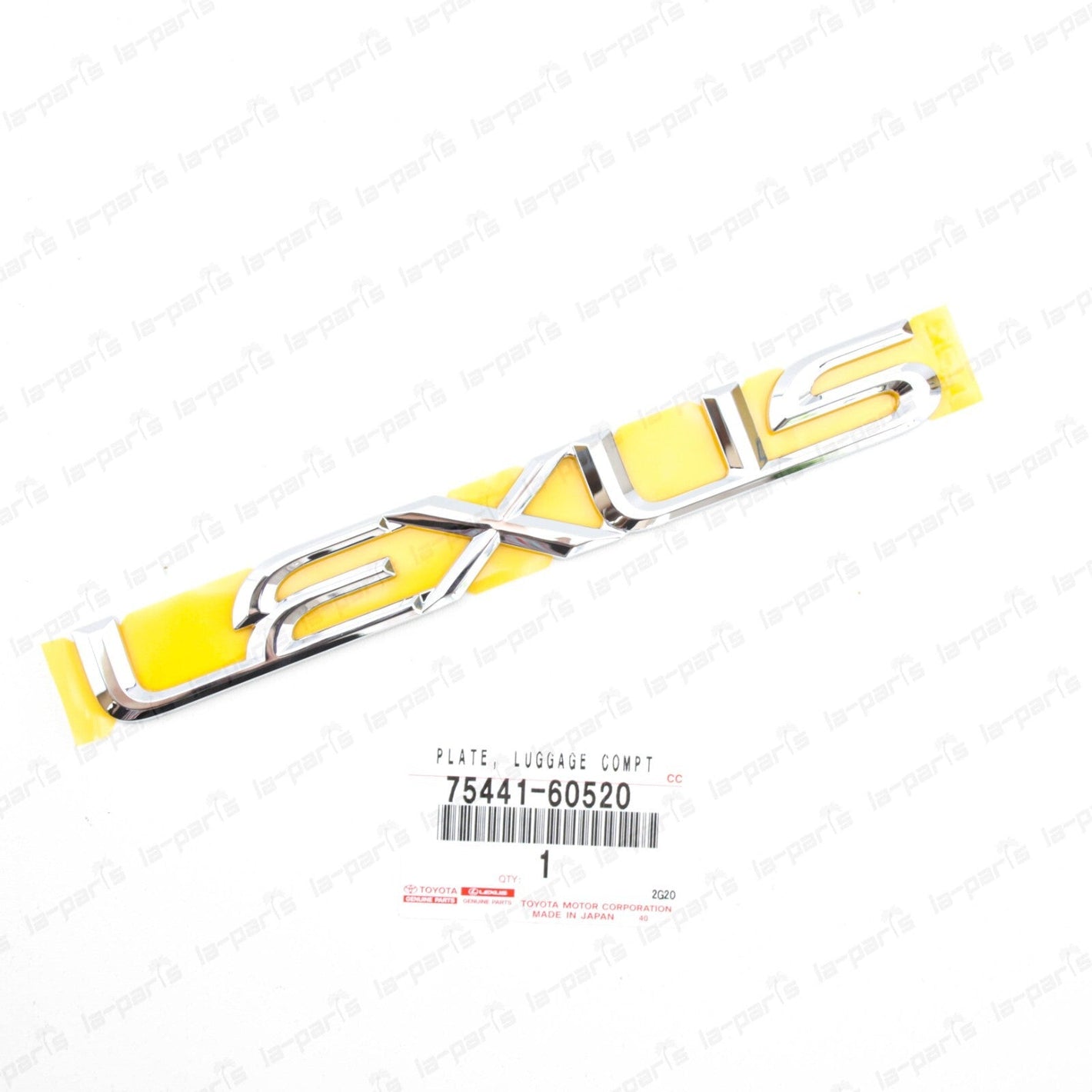 NEW GENUINE LEXUS LX570 GX470 LX470 REAR BACK DOOR NAMEPLATE EMBLEM 75441-60520