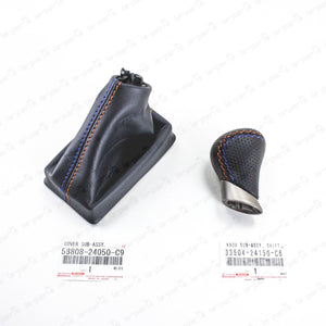 New Genuine Toyota Lexus RC F RC-F ATM Shift Knob & Shift Boot SET