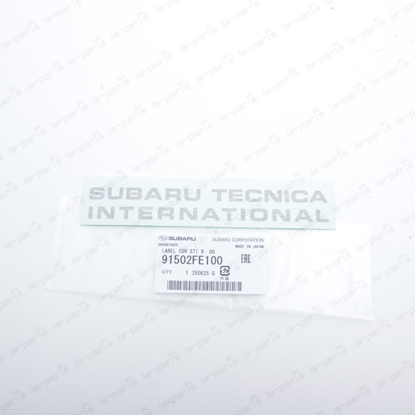 New Genuine OEM Subaru 2004-2005 Impreza WRX STi Fog Cover Decal 91502FE100