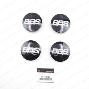 NEW GENUINE MITSUBISHI EVOLUTION EVO BBS WHEEL CENTER CAPS 70MM RX SET 4PCS
