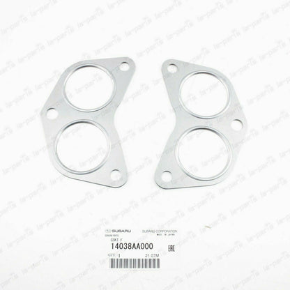 NEW GENUINE SUBARU WRX STI LEGACY FORESTER TURBO EXHAUST MANIFOLD GASKET SET