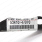 New Genuine OEM Toyota 10-15 Prius Passenger Side Hood Hinge 53410-47070