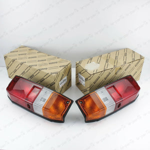 GENUINE TOYOTA LAND CRUISER FJ70 FJ73 FJ75 HJ75 REAR TAIL LIGHT LAMP SET LENS