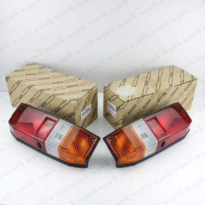 GENUINE TOYOTA LAND CRUISER FJ70 FJ73 FJ75 HJ75 REAR TAIL LIGHT LAMP SET LENS
