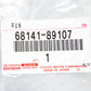 Genuine Toyota 84-89 4Runner Pickup Front Door Without Vent Glass Run Channel x2