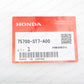GENUINE HONDA 94-01 ACURA INTEGRA FRONT BUMPER CHROME EMBLEM BADGE 75700-ST7-A00