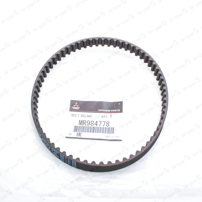 New Genuine OEM Mitsubishi Lancer Evo 8 9 4G63 Balance Shaft Belt MR984778