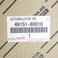 GENUINE LEXUS LX470 TOYOTA LAND CRUISER 100 SUSPENSION ACCUMULATORS SET OF 4