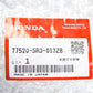 New Genuine OEM Honda 92-93 Civic Dash Glove Box Latch & Handle 77520-SR3-013ZB