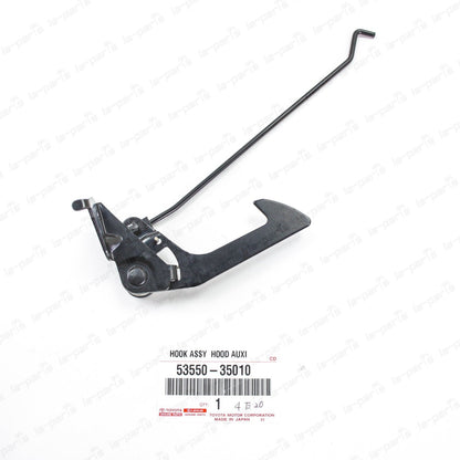New Genuine Toyota 03-06 4Runner Hood Auxiliary Catch Hook Assy 53550-35010