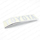 NEW GENUINE TOYOTA 69-76 LAND CRUISER FJ40 REAR LEFT QUARTER EMBLEM 75450-60021