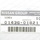 Genuine Nissan 350Z Infiniti G35 Fx35 G37 Q50 Fuel Level Sensor Screw  Set Of 10