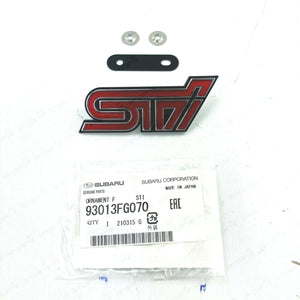Genuine OEM Subaru 11-14 Impreza WRX STi GRB GVB Front Grill Sti Emblem Badge