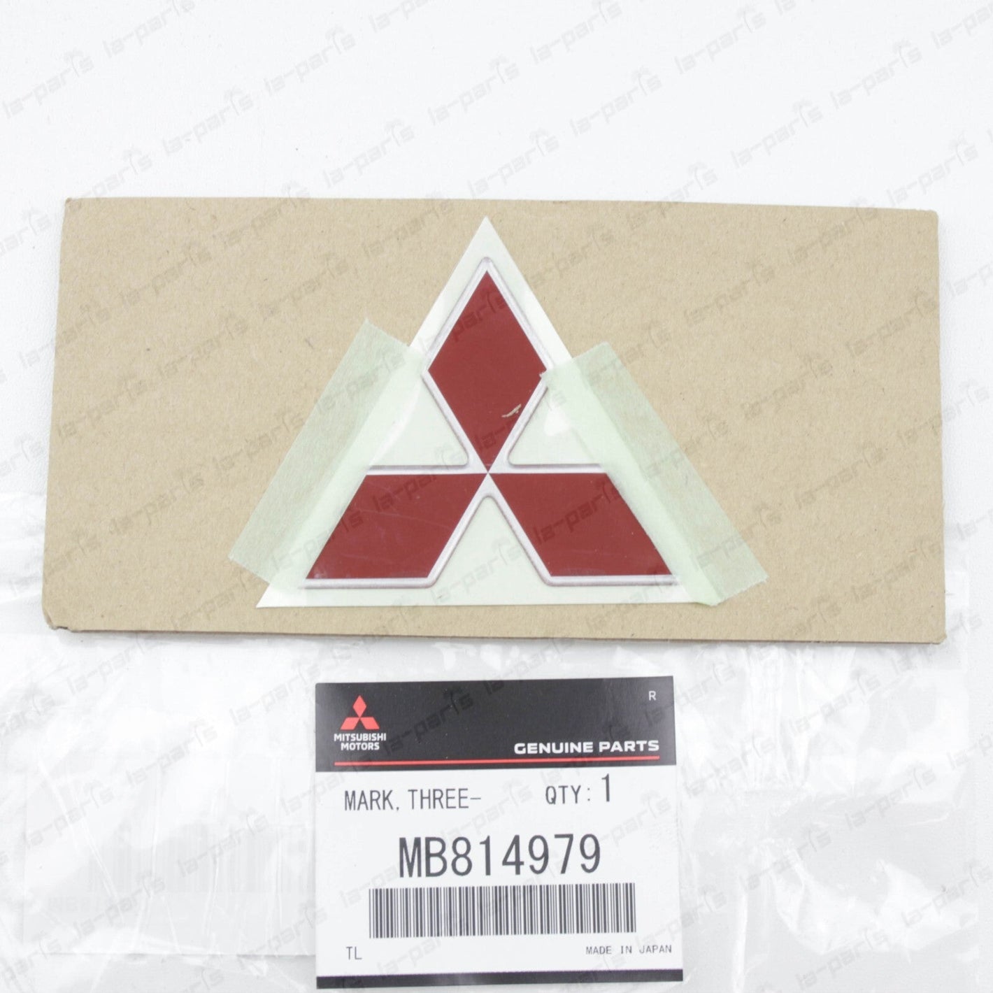 New Genuine Mitsubishi 91-99 3000GT Eclipse Triple Diamond Front Emblem MB814979
