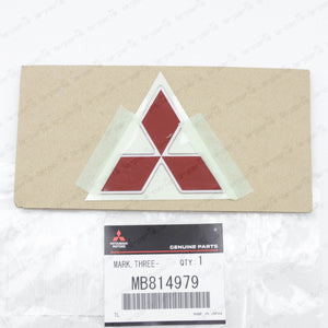 New Genuine Mitsubishi 91-99 3000GT Eclipse Triple Diamond Front Emblem MB814979