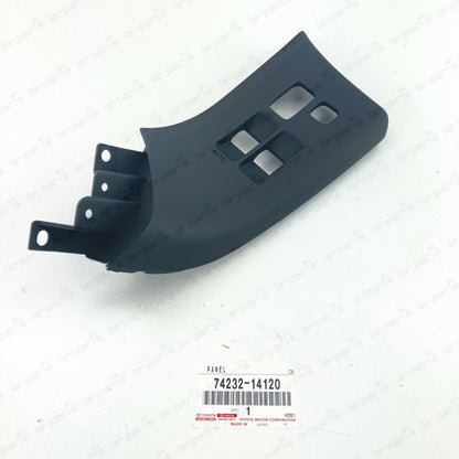 New Genuine Toyota 93-98 Supra JZA80 Driver Door Switch Panel Black 74232-14120