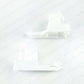 NEW GENUINE MITSUBISHI LANCER FRONT BUMPER RETAINERS SET OF 2 6400A852 6400A851