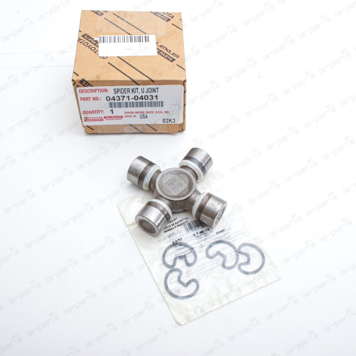 Genuine Toyota 05-23 Tacoma 04-06 Tundra Universal Joint Spider Kit 04371-04031