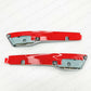 GENUINE NISSAN GT-R R35 GTR FRONT FENDER EMBLEM SET OF 2 63871-62B0A 63870-62B0A