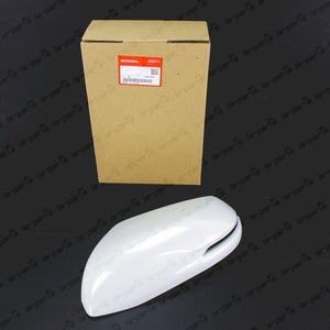 Genuine Honda 19-21 CR-V HR-V White Pearl NH883P Driver Side Mirror Skull Cap