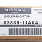 New Genuine OEM Nissan Rouge Altima Murano Quest Front Radiator Grille Emblem