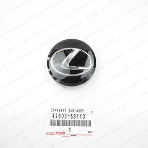 NEW GENUINE LEXUS RX ES IS GS LS LC SPORT BLACK WHEEL CENTER HUB CAP 42603-53110