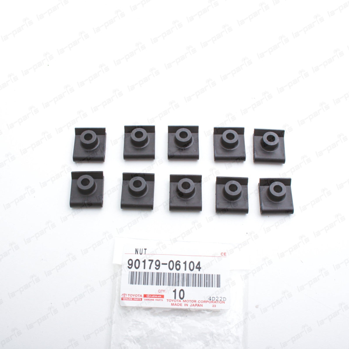 New Genuine OEM Toyota Lexus Splash Shield Under Cover U-Nut 90179-06104 Qty:10