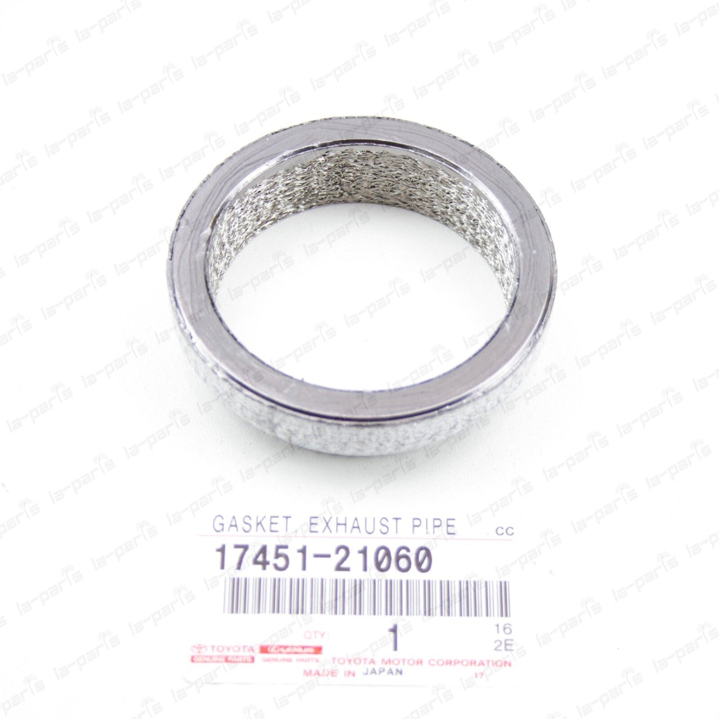NEW GENUINE TOYOTA 2001-2009 PRIUS  EXHAUST PIPE GASKET 17451-21060