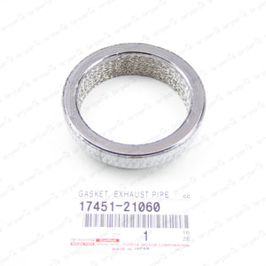 NEW GENUINE TOYOTA 2001-2009 PRIUS  EXHAUST PIPE GASKET 17451-21060