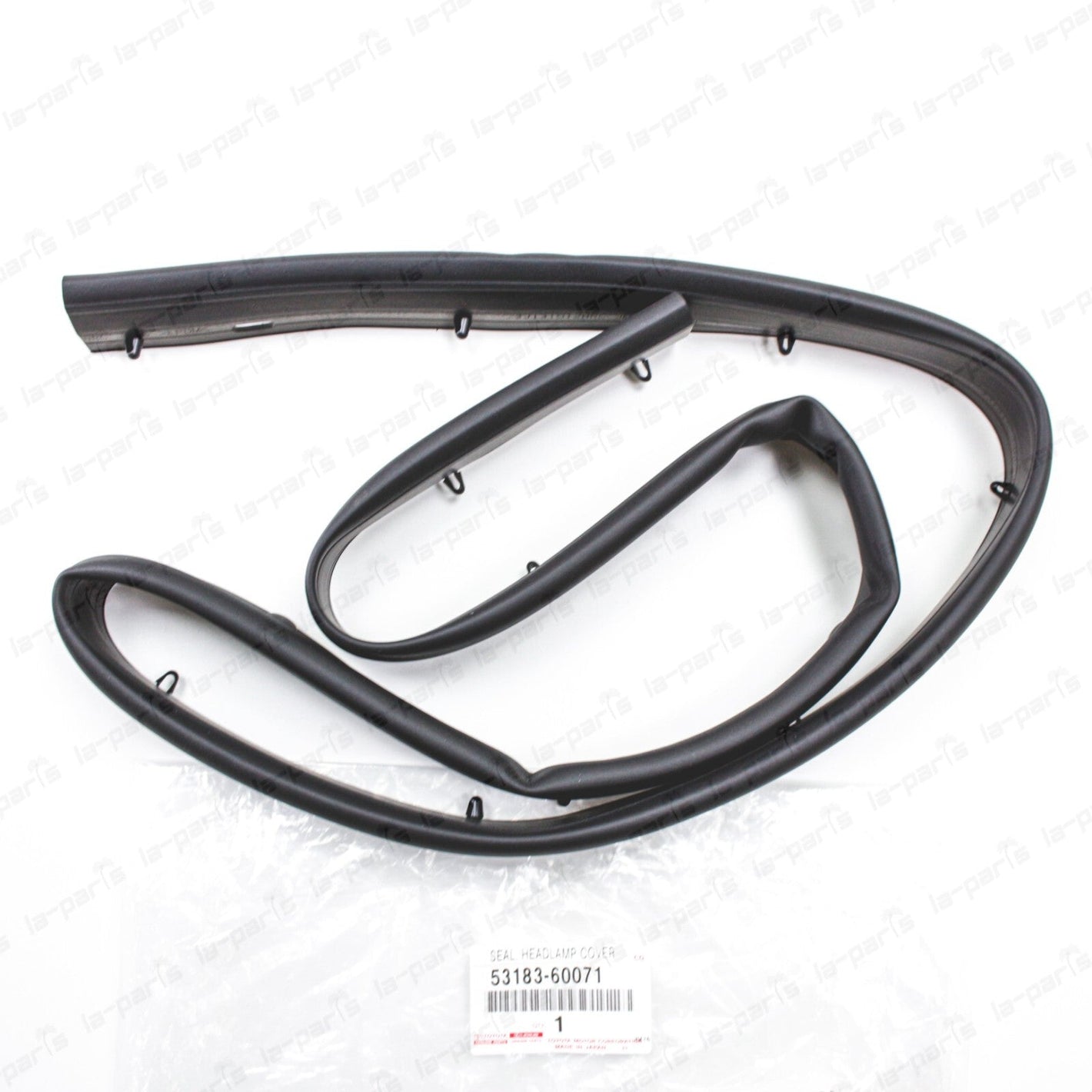 Genuine OEM Toyota 98-07 Land Cruiser Headlamp Cover To Hood Seal 53183-60071