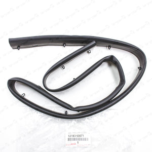 Genuine OEM Toyota 98-07 Land Cruiser Headlamp Cover To Hood Seal 53183-60071