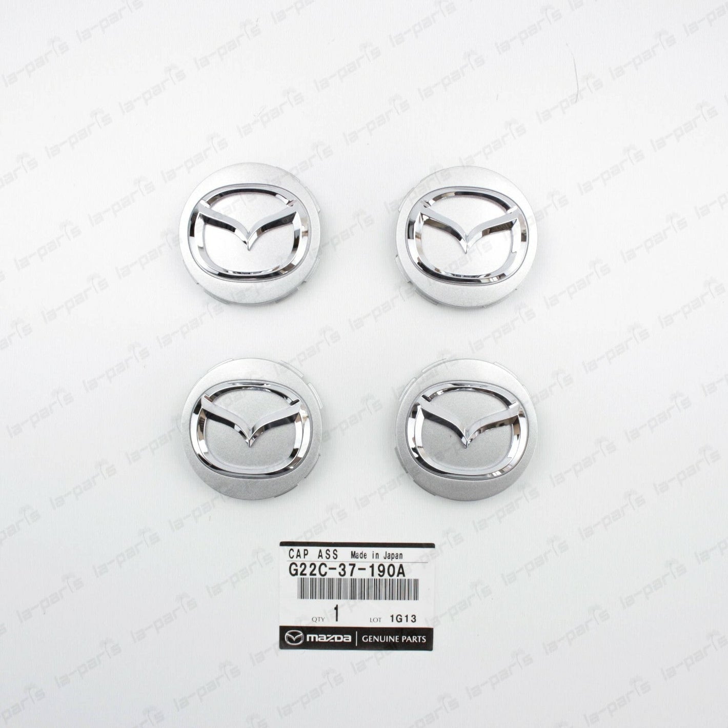 SET OF 4 NEW GENUINE MAZDA CENTER  WHEEL CAP G22C-37-190A