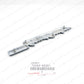 GENUINE TOYOTA 73-81 LAND CRUISER CHROME FRONT FENDER NAMEPLATE 75343-90351