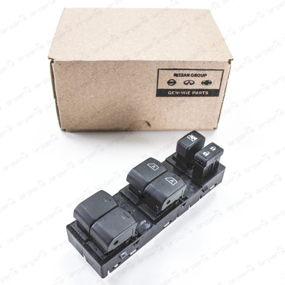 New Genuine OEM Nissan 2009-2014 Maxima Main Power Window Switch 25401-9N00E